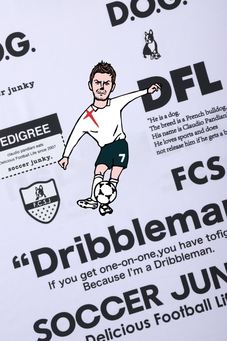 T-shirt Beckham